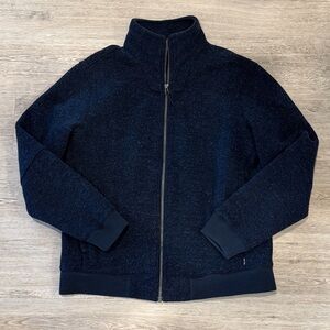 Merrell Navy Blue Full Zip Sweater